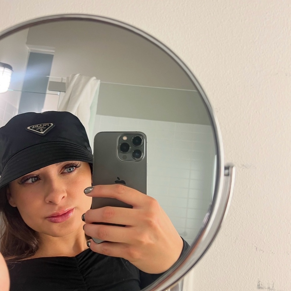 Prada Sleek Black Women's Hat